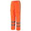 Afbeeldingen van TRICORP SAFETY Regenbroek RWS 503001  rws fluor oranje M