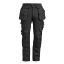 Afbeeldingen van Jobman Broek stretch zwart