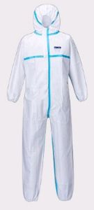 Afbeeldingen van Portwest wegwerpoverall wit       L