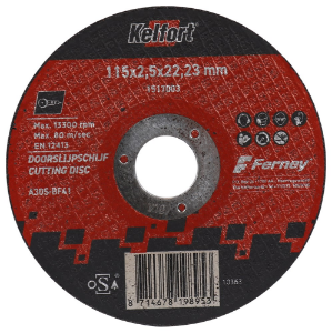 Bild von Kelfort doorslijpschijf vlak 115x2.5mm