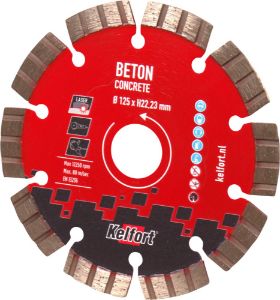Bild von Kelfort Diamantzaagblad beton 125mm