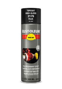 Afbeeldingen van RUST-OLEUM® Deklaag Hard Hat, 500 ml, ral 9005, glanzend zwart  