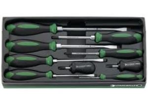 Afbeeldingen van Stahl.schroevendraaierset 9dlg 4693