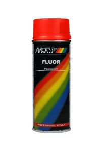 Afbeeldingen van MoTip Fluorescerende lak 400 ml  fluor oranje