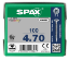 Afbeeldingen van SPAX Spaanplaatschroef, 4.0 x 70 mm, platkop, gegalvaniseerd, verzinkt