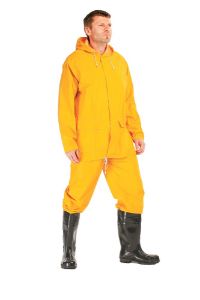 Bild von CERVA Hydra regenpak geel met capuchon L