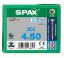 Afbeeldingen van SPAX spaanplaatschroef, 4.0 x 50 mm, t20, rvs