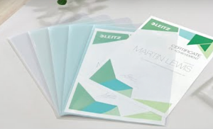 Image de Leitz insteekmap L-model a4 pvc transp