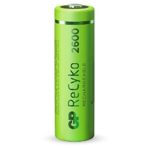 Bild von GP Batterij NiMH ReCyko+ 2600mah R06 AA (4)