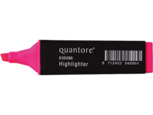Afbeeldingen van Markeerstift Quantore roze