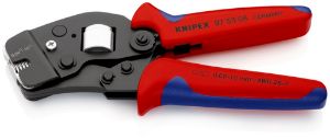 Bild von KNIPEX Zelfinstellende krimptang voor adereindhulzen, met voorinvoering 190mm