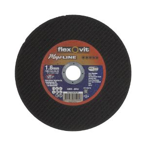 Image de Flexovit Doorslijpschijf Vlak Mega-Line Inox A36V T41/80 180x1.6x22