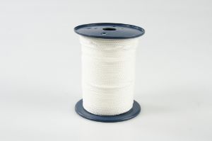 Image de Koord, 3 mm, gevlochten, zonder kern, wit, nylon