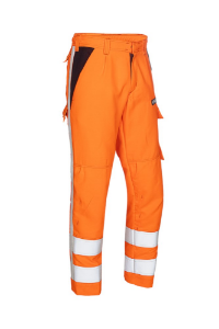 Bild von Sioen signalisatiebroek Empe fluor oranje