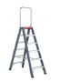 Image de Altrex Dubbel oploopbare trap - aluminium (gecoat) Falco 2x6 treden