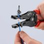 Image de KNIPEX Afstriptang, met precisie geslepen messen 180