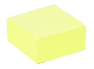 Afbeeldingen van Memoblok Quantore 76x76mm 400 geel 400 vel