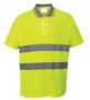 Image de Hek polo fluor geel reflectie