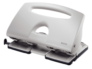 Image de Perforator Leitz metaal 4 gaats 40 vel grijs