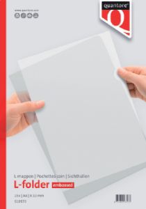 Bild von Insteekmap L-model Quantore A4 PP 0.12mm nerf 25 stuks