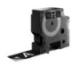 Bild von Labeltape Dymo LabelManager D1 polyester 24mm wit op zwart S0721010