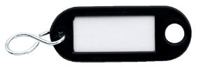 Image de DX Sleutellabel zwart