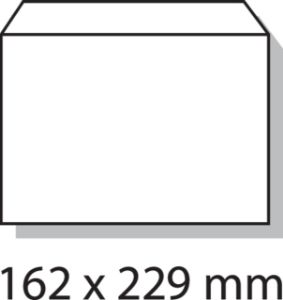 Image de Envelop Quantore bank C5 162x229mm zelfklevend wit 500 stuks