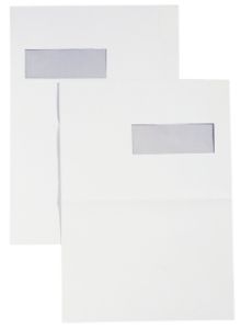 Image de Envelop Quantore C4 229x324mm venster 4x11cm rechts zelfklevend 250st