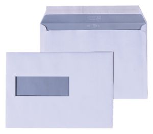 Afbeeldingen van Envelop Quantore 162x229mm venster 4x11cm rechts 500 stuks