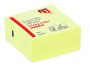 Afbeeldingen van Memoblok Quantore 76x76mm 400 geel 400 vel