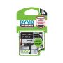 Bild von Labeltape Dymo LabelManager D1 polyester 12mm wit op zwart 1978365