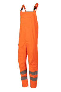 Afbeeldingen van Koning Am.regenoverall ARC fluor oranje