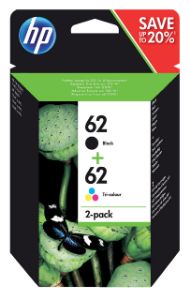 Afbeeldingen van HP Inktcartridge 62 n9j71ae zwart + kleur
