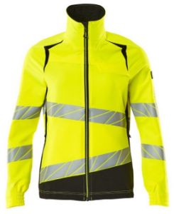 Image de Triferto dames werkjas hi-vis geel/zwart