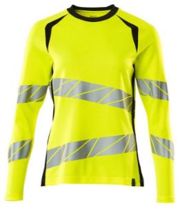 Afbeeldingen van Triferto dames t-shirt hi-vis geel/zwart