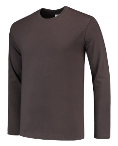 Image de Schouls t-shirt lange mouw donker grijs