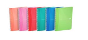Image de Oxford spiraalblok A4 lijn spiraal 90vel Kleur: willekeurig
