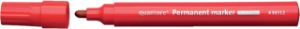 Image de Permanent marker Quantore rond 1-1.5mm rood