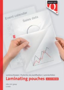 Image de Lamineerhoes Quantore A4 2x125micron 100 stuks