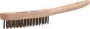Afbeeldingen van Ironside Staaldraadborstel 2 rijen